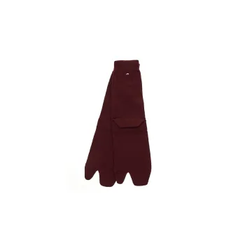 Maison Margiela Knit Gloves Women's Red