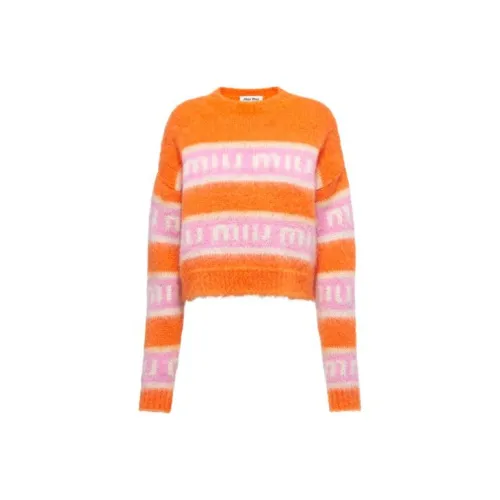 MIU MIU Sweaters Women's Orange