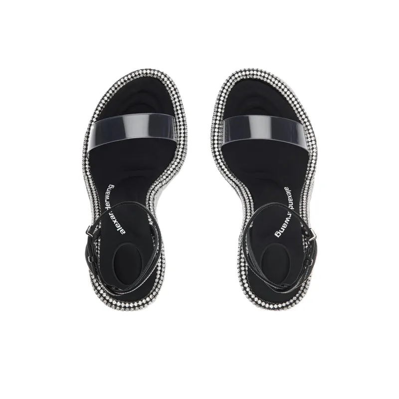 Alexander Wang Nima Strap Sandals Women's Black-2