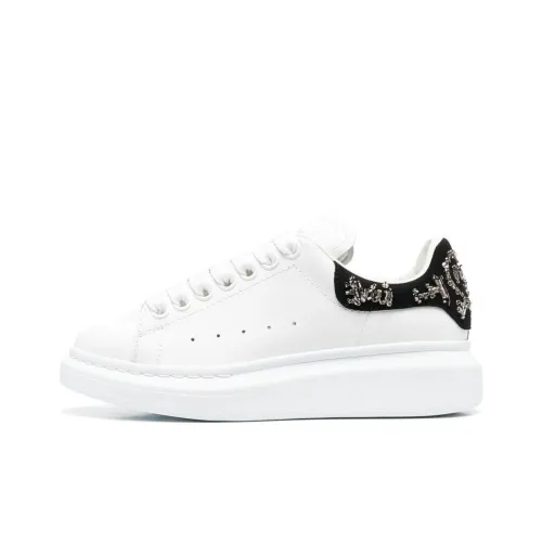 Alexander McQueen Skateboard Shoes Women's Low-Top White/Black