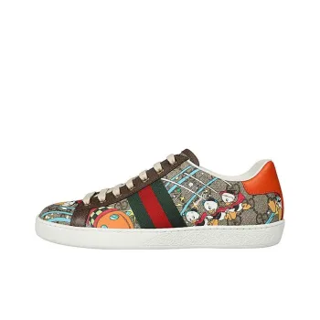 GUCCI Ace X Disney Huey Dewey Louie Print Women's