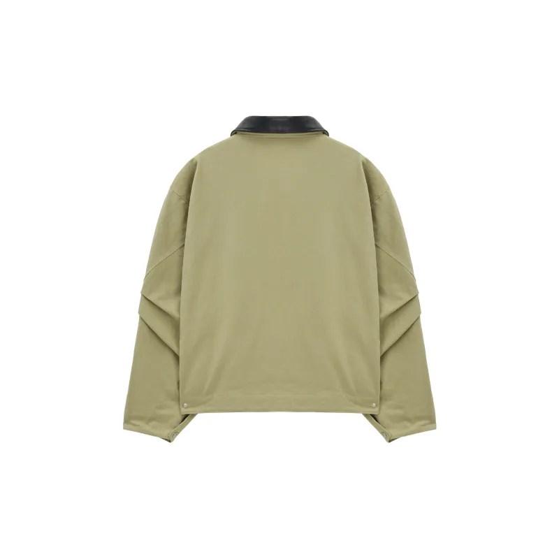 UNVESNO Jackets Unisex Khaki-1