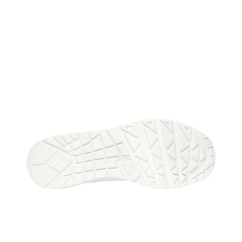 Snoop Dogg x Skechers Uno Slip Resistant Low Top Casual Shoes Men's White-3