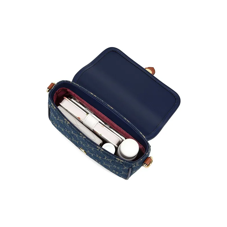 MashaLanti Denim Bags Shoulder Bag, Crossbody Bag Regular Women's Royal Blue-5