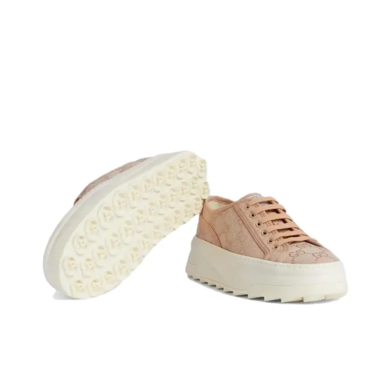 GUCCI Women's Gg Sneaker 'Neutral' Women's-4