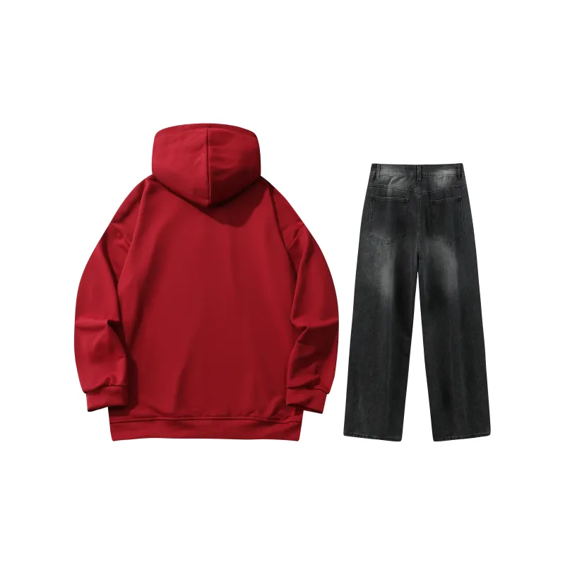 A.X.S.K Sweatshirt Sets Unisex-83