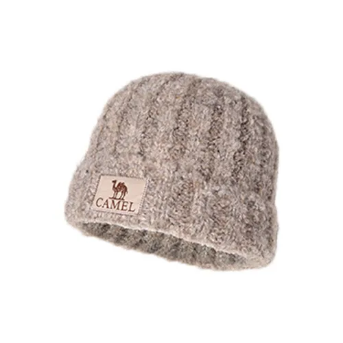 CAMEL Polyester Beanies Women's