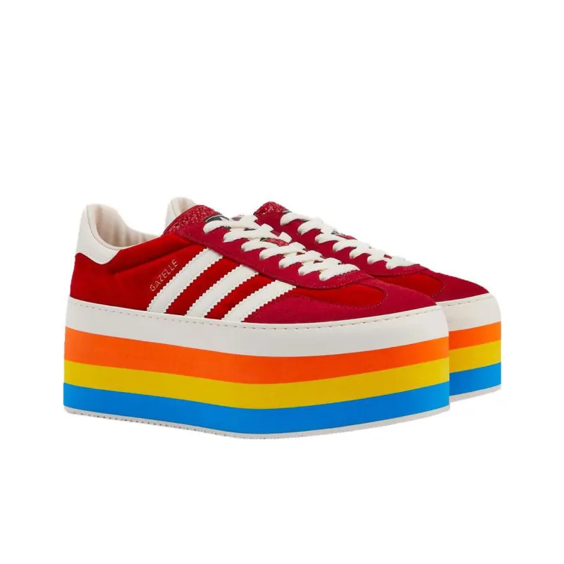 GUCCI X Women's Gazelle 'Red Velvet' Women's-2