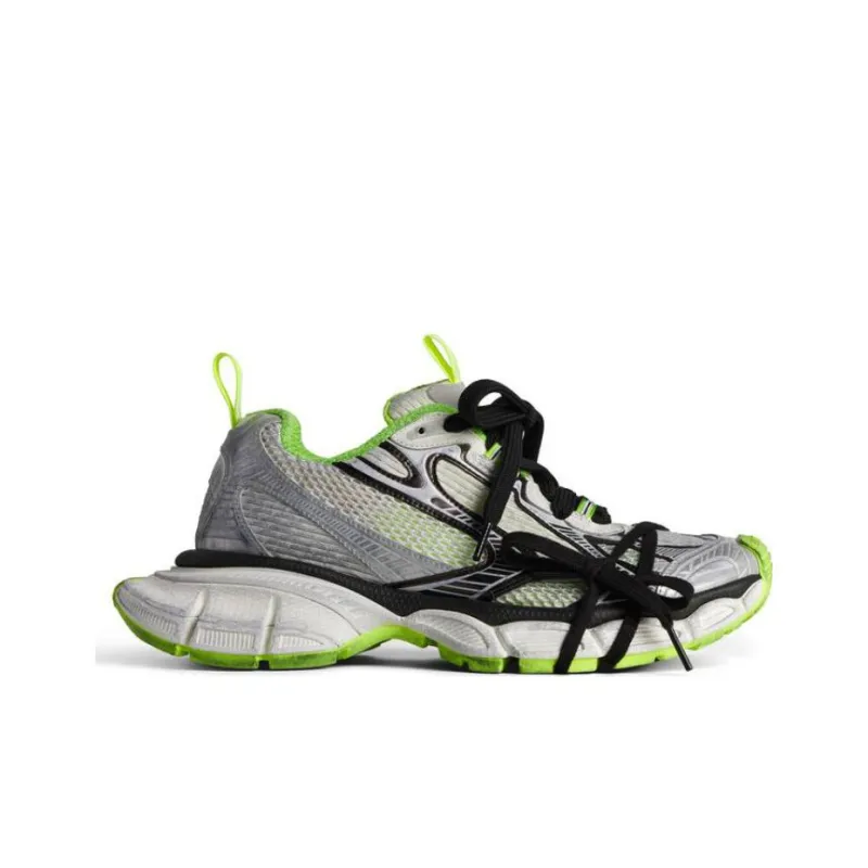 Balenciaga 3XL Silver Black Lime Women's-1