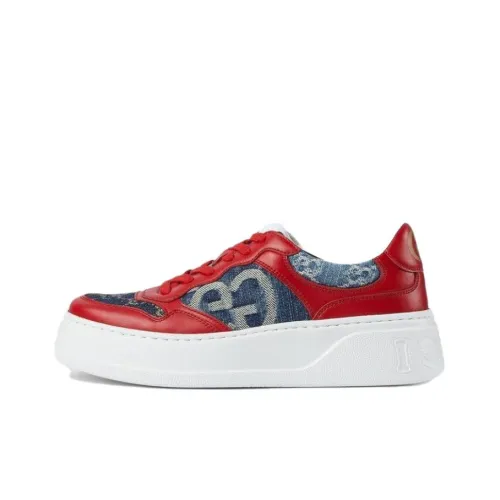 GUCCI Casual Shoes Women's Low-Top Red/Blue