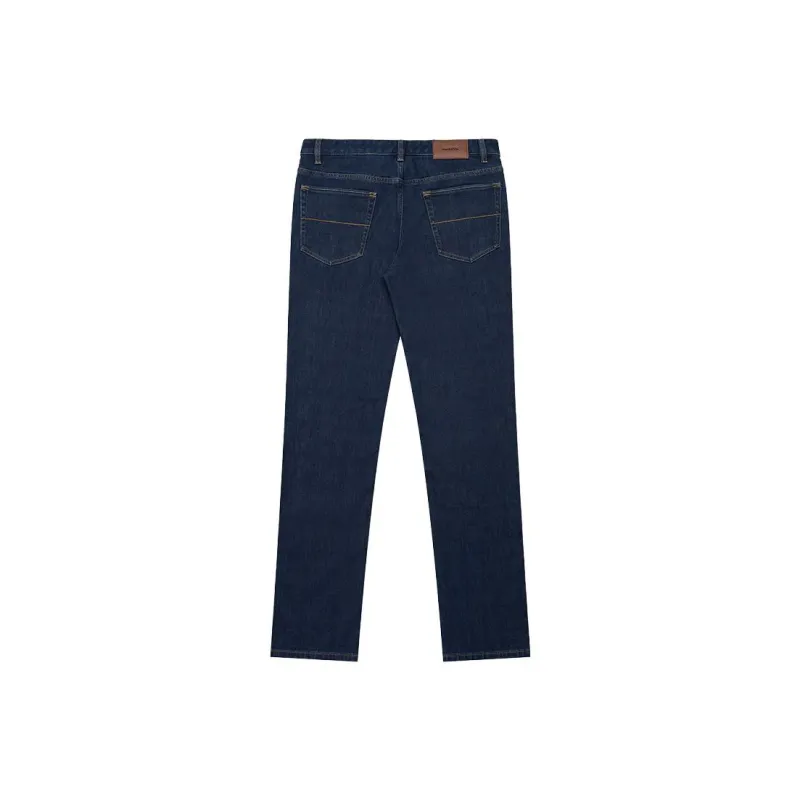 HAZZYS Jeans Men Dark Navy Blue-1