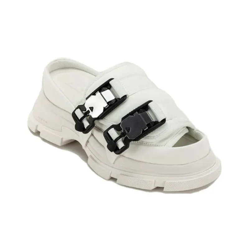 Both Gao Slide Slippers Men's White-2