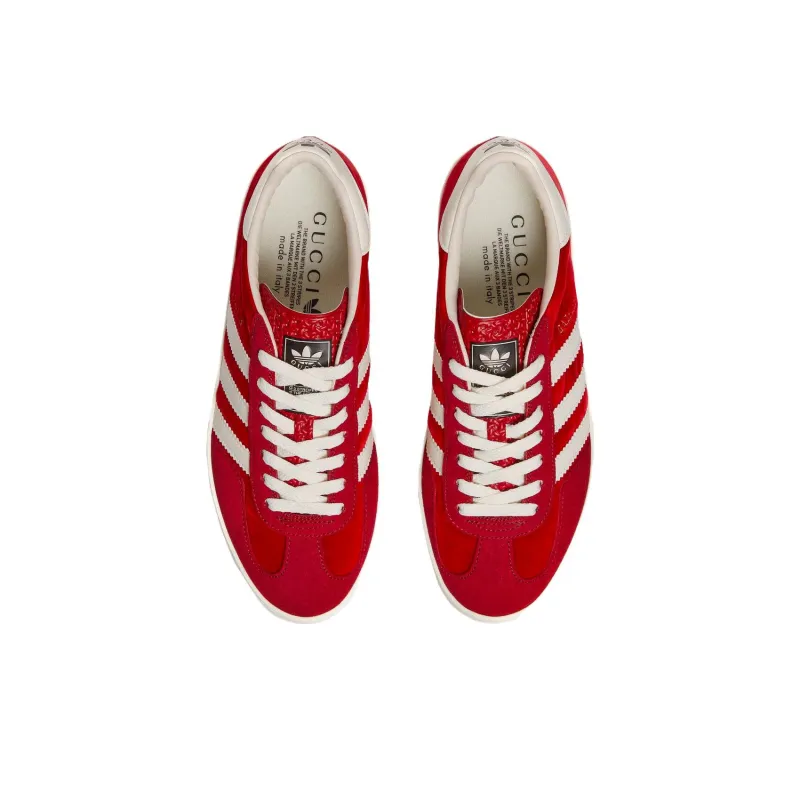 GUCCI X Women's Gazelle 'Red Velvet' Women's-3