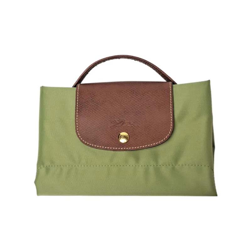 LONGCHAMP Le Pliage Nylon Briefcase, Handbag Tubas Women's Green-4