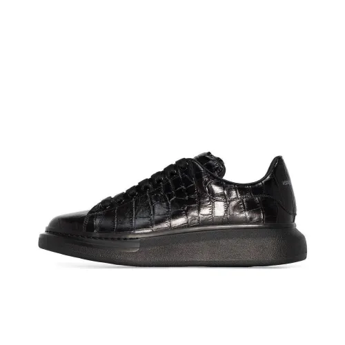 Alexander McQueen Oversized Black Black Croc