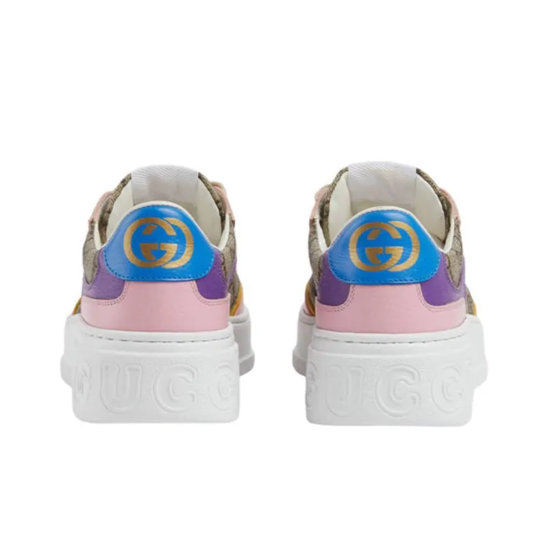 GUCCI GG Sneakers Beige Women's-3