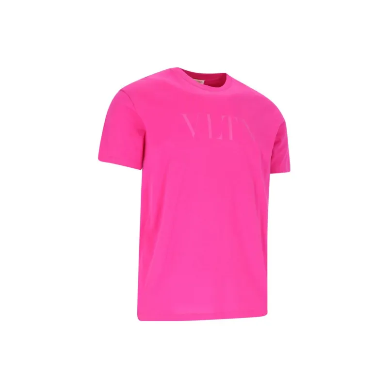 Valentino Vltn Logo Printed Crewneck T-Shirt-2