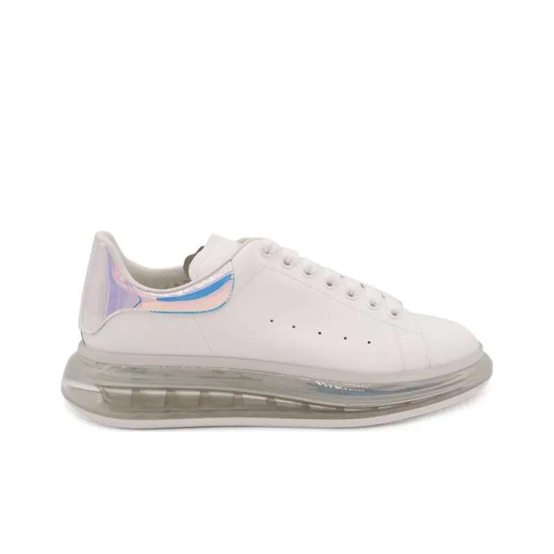 Alexander McQueen Oversized White Shock Pink-1