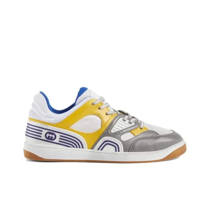GUCCI Basket 'Grey Yellow Blue'-1