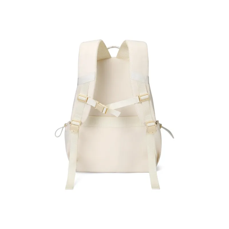 V.NINE Fabric Backpack Large Size Unisex Khaki/Obsidian Black-1