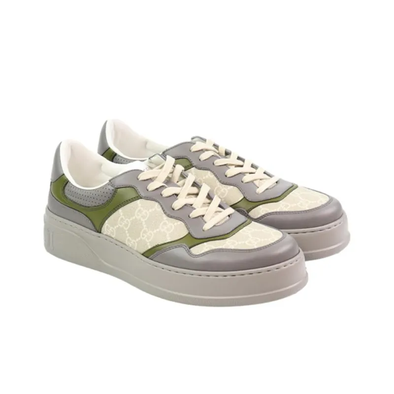 GUCCI Gg Sneaker 'White Beige'-2