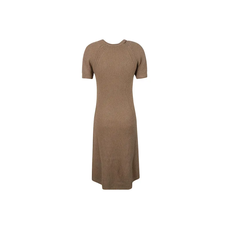 Stella McCartney Twist Detailed Knitted Dress-1