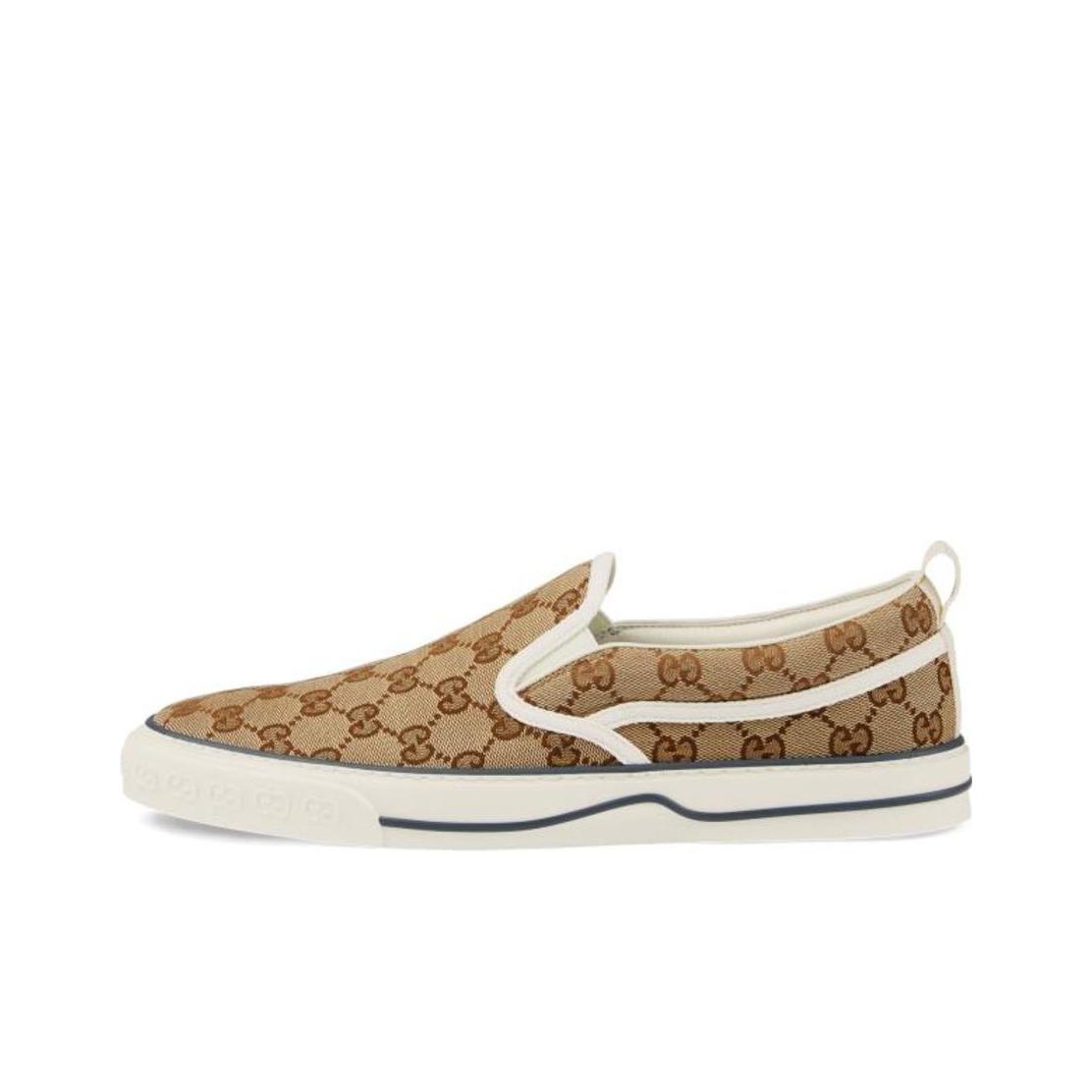 GUCCI Tennis 1977 Slip-On 'Beige Ebony' Men's US M 8.5
