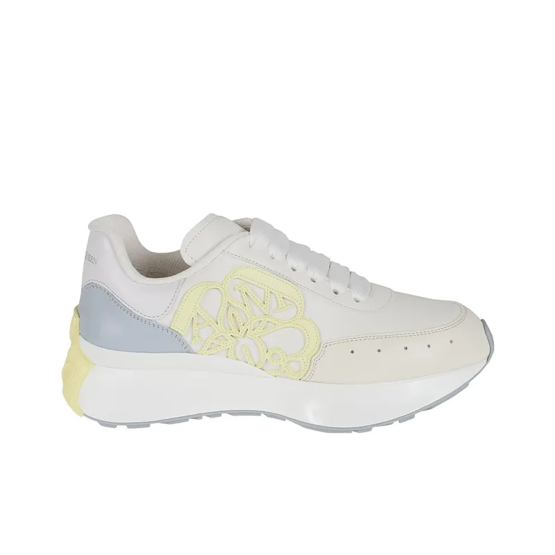 Alexander McQueen Sprint Runner Lace-Up Sneakers Women's-1