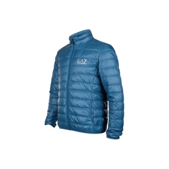 EMPORIO ARMANI EA7 Jackets & Coats Men's Blue-2