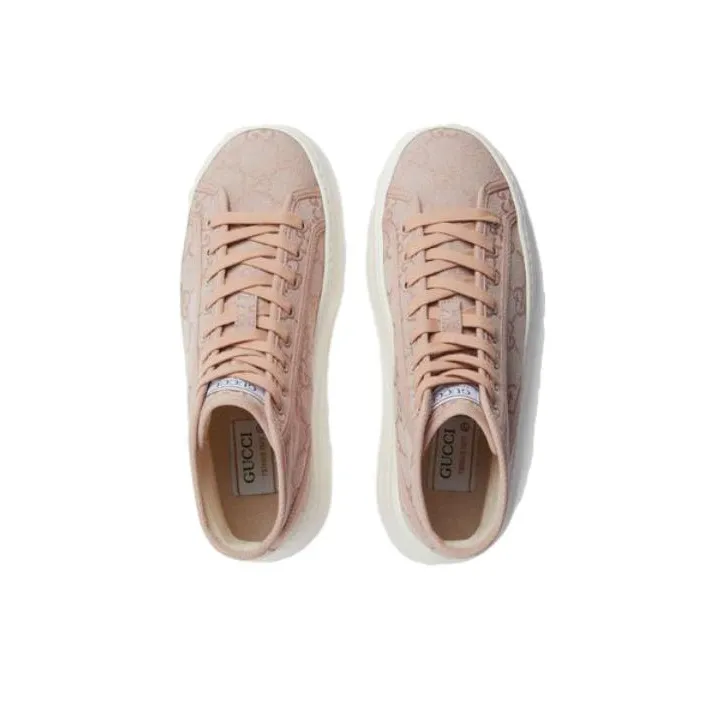 GUCCI Stylish Skateboarding Shoes Women's Pink-2