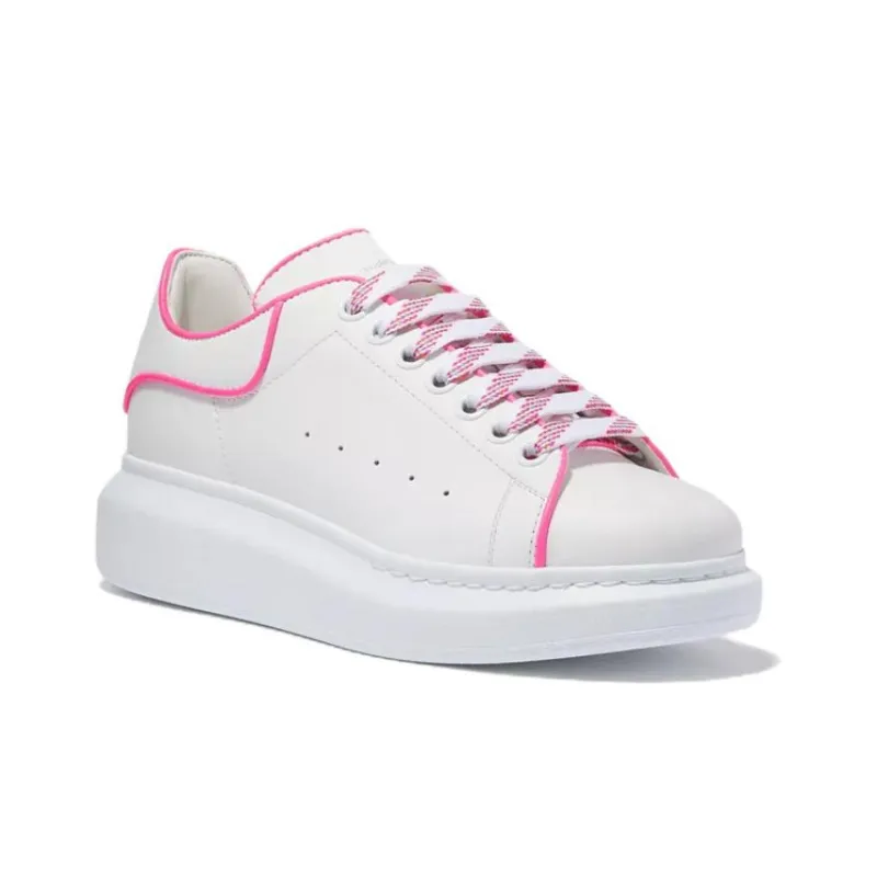 Alexander McQueen Oversized Sneakers 'Fluo Pink' Women's-1