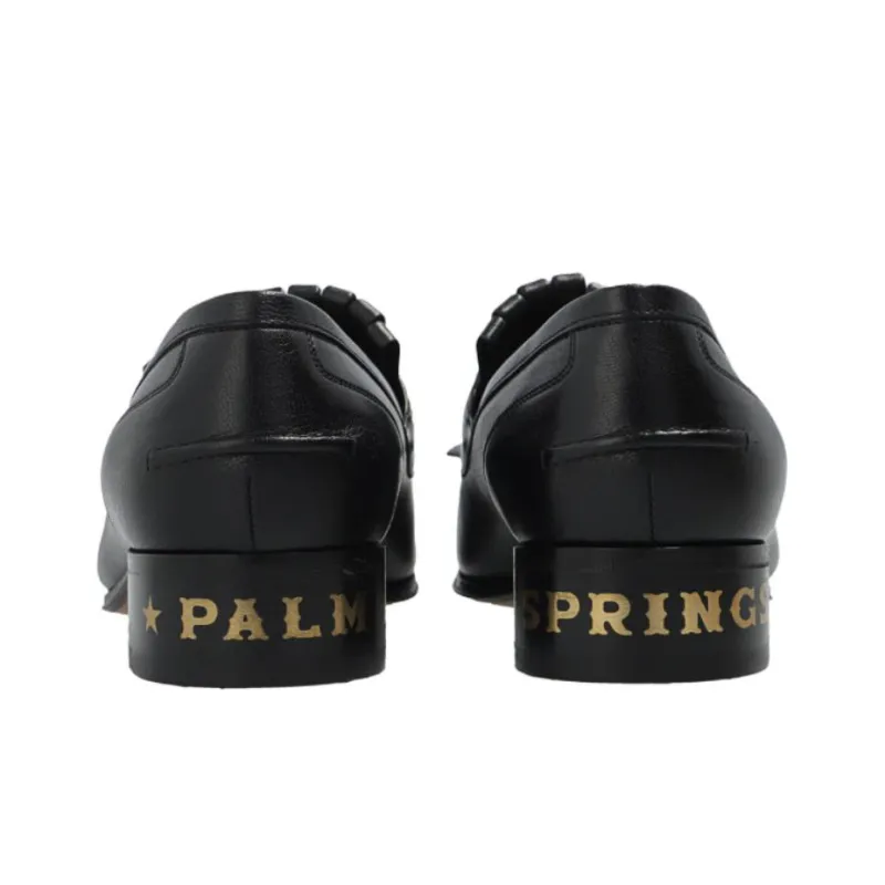 GUCCI Palm Springs Web Horsebit Loafers-3