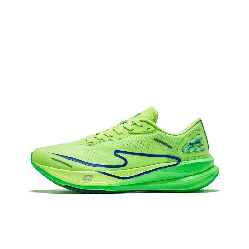 Erke Dust 2.0 Cushioning Rebound Low Top Casual Running Shoes Men's Unburned Green-0
