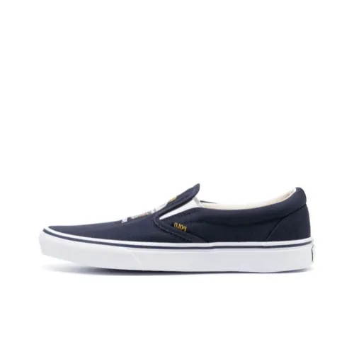 Polo Ralph Lauren Keaton Slip On Cowboy Polo Bear Navy