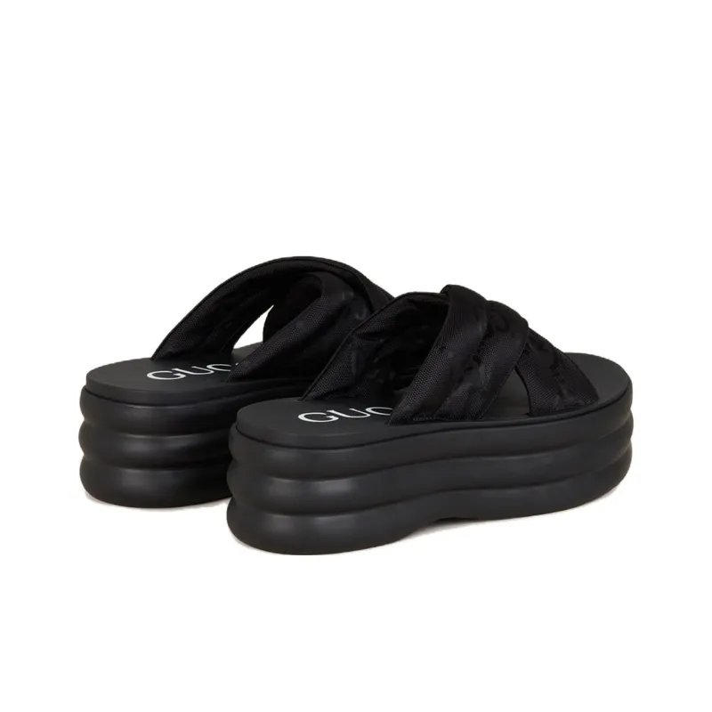 GUCCI Craze Slide Slippers Women's Black-2