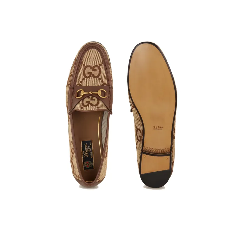 GUCCI Horsebit 1953 Monogram Loafers-4