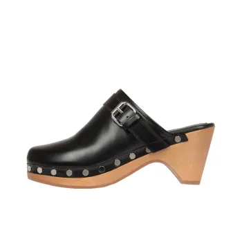 ISABEL MARANT Stud-decorated Mid-heel Mules