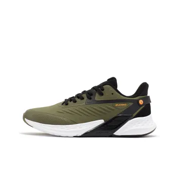 361° Volcano Rainproof Series Volcanic Rain Screen Slip Resistant Breathable Low Top Running Shoes Men's Green Black