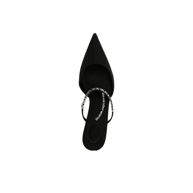 Alexander Wang Slip Resistant Wrap toe Slippers Women's Black-4