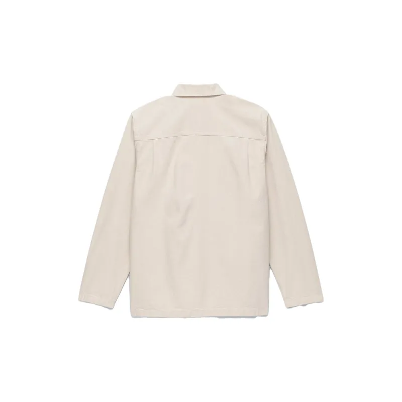 Vans Hickory Stripe Drill Chore Jacket Men's Ecru-1