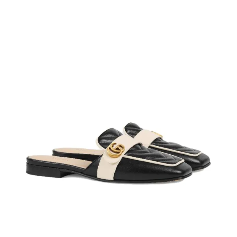 GUCCI Casual Single Shoes Women's Black-1