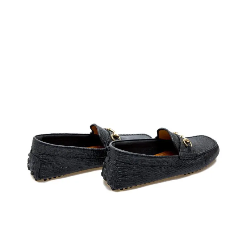 GUCCI Horsebit-detail Leather Loafers-3