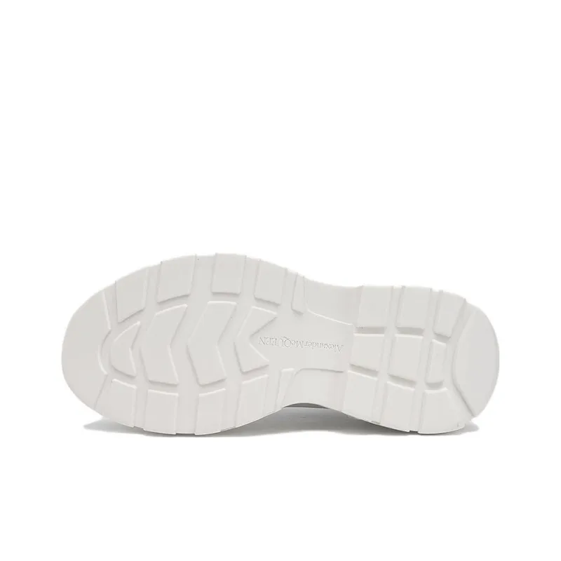 Alexander McQueen Tread Slick Low Lace Up White Grafitti-3