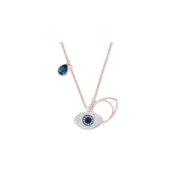 Swarovski Eye Gemstone Pendant Necklace