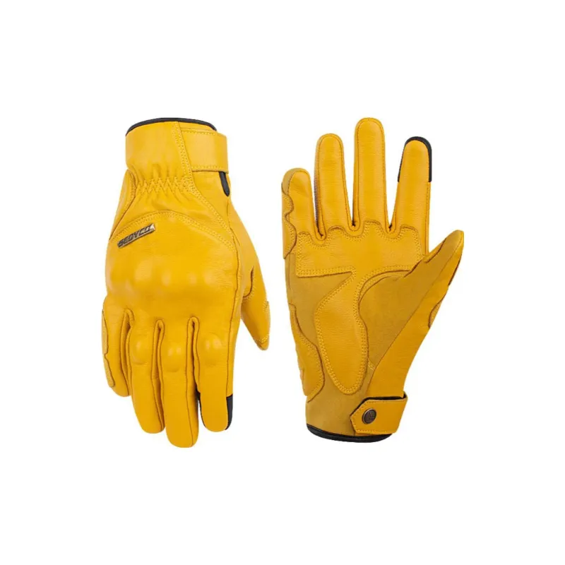 SCOYCO Motorcycle Protective Gears Sheepskin Men's MC131 Wrist Brace-2