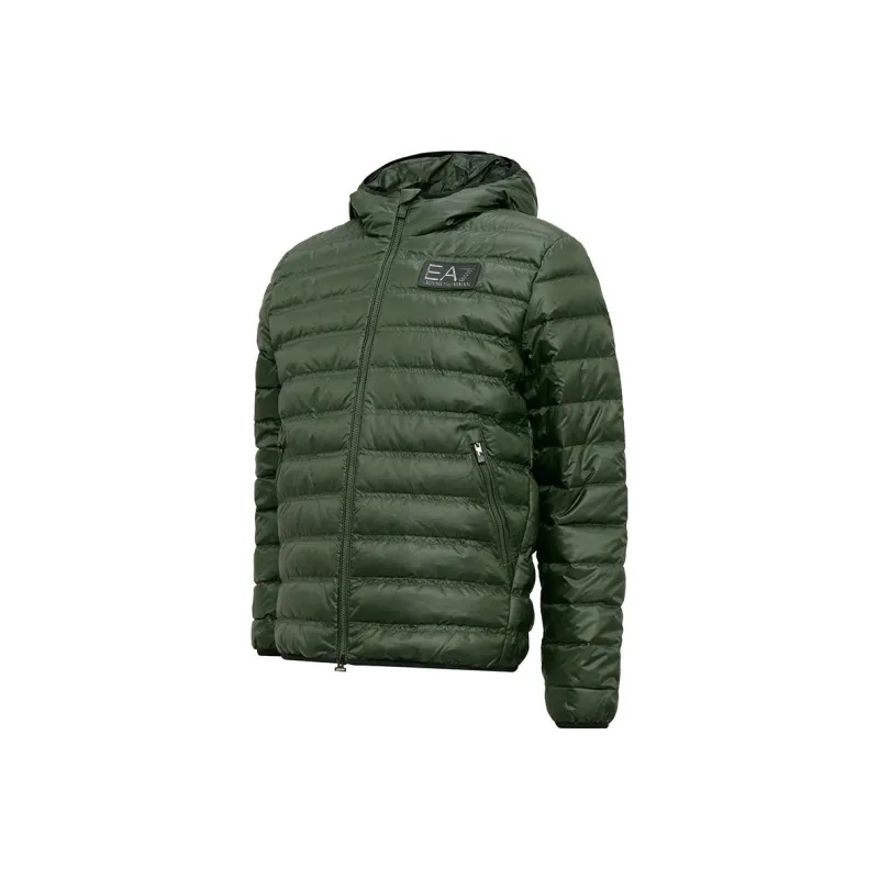 EMPORIO ARMANI EA7 Down Jackets Men Green-2