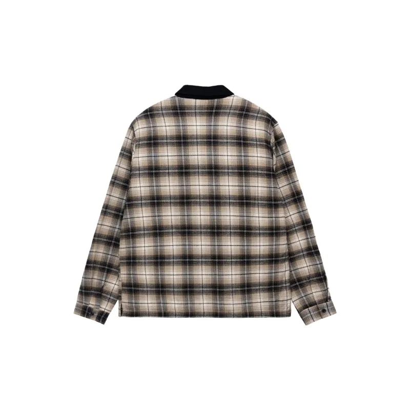 Stussy Frank Plaid Zip Shirt-1