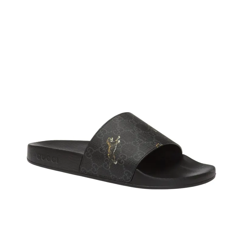 GUCCI Gg Supreme Slide 'Tiger'-3