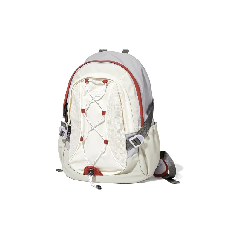 LIVEBOX EN DIRECT Nylon Fabric Backpack Small Size Women's Purple Dopamine Dressing Color Scheme-3