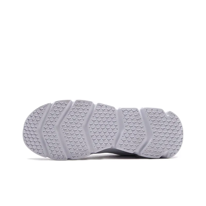 XTEP Slip Resistant Water Resistant Low Top Running Shoes Women's White-5